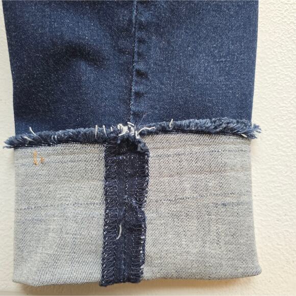 W Rag & Bone Cate Mid Rise Ankle Skinny Dark Blue Jeans Size 27 Selvedge Selvage - Picture 11 of 11